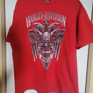 Harley-Davidson Men's red t-shirt